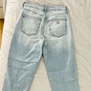 Guess high rise mom jeans